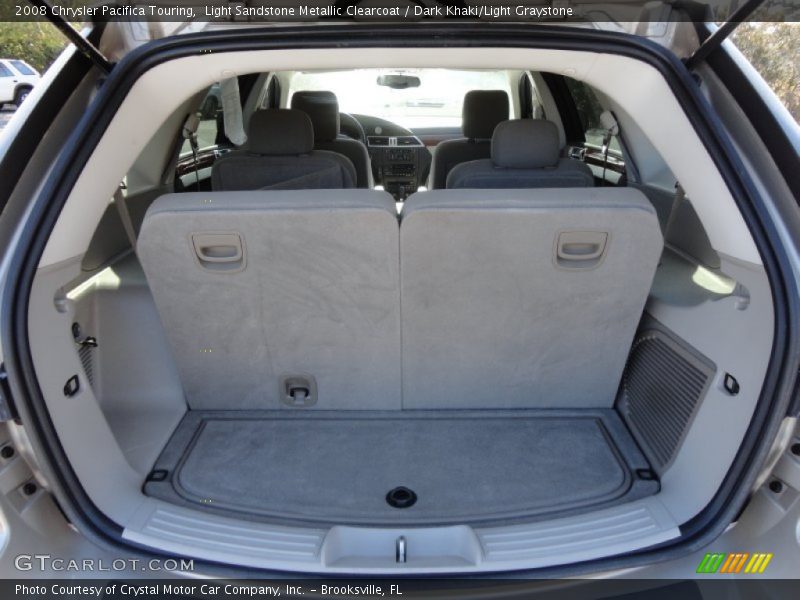 Light Sandstone Metallic Clearcoat / Dark Khaki/Light Graystone 2008 Chrysler Pacifica Touring