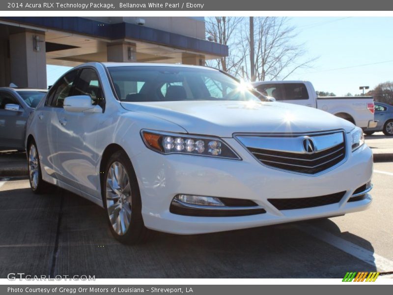 Bellanova White Pearl / Ebony 2014 Acura RLX Technology Package