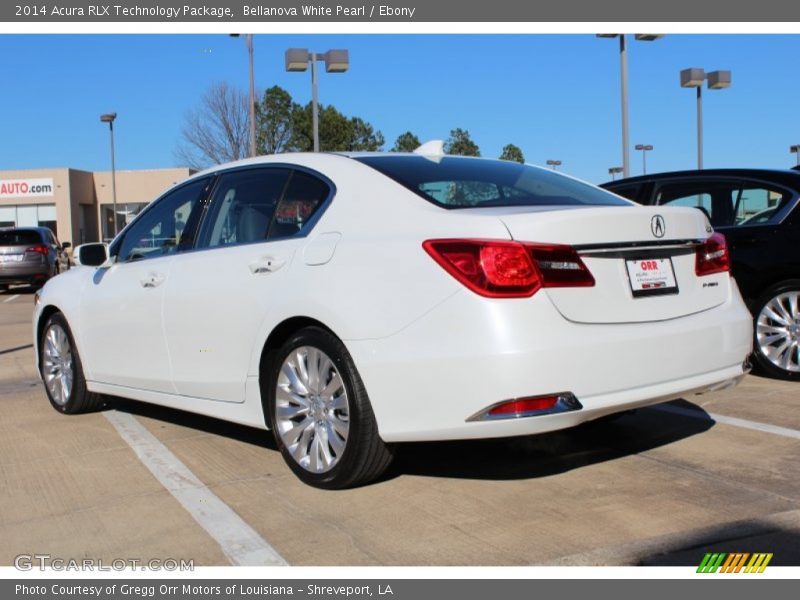 Bellanova White Pearl / Ebony 2014 Acura RLX Technology Package