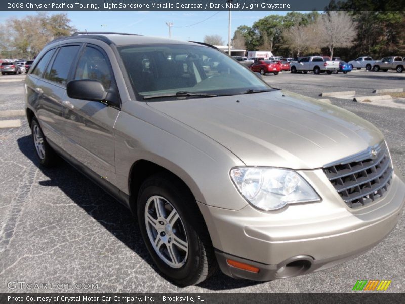 Light Sandstone Metallic Clearcoat / Dark Khaki/Light Graystone 2008 Chrysler Pacifica Touring