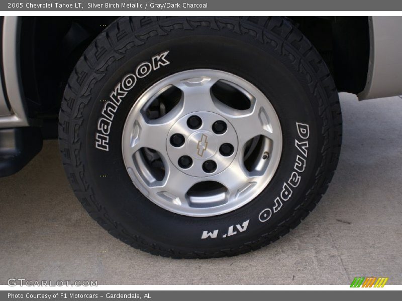Silver Birch Metallic / Gray/Dark Charcoal 2005 Chevrolet Tahoe LT