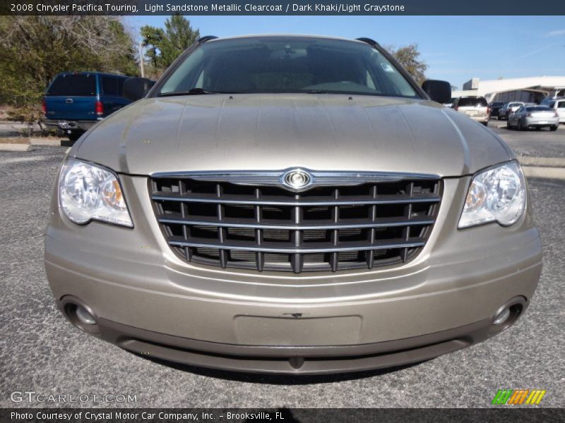 Light Sandstone Metallic Clearcoat / Dark Khaki/Light Graystone 2008 Chrysler Pacifica Touring