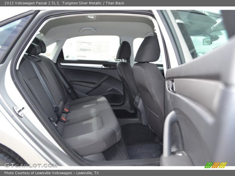 Rear Seat of 2013 Passat 2.5L S