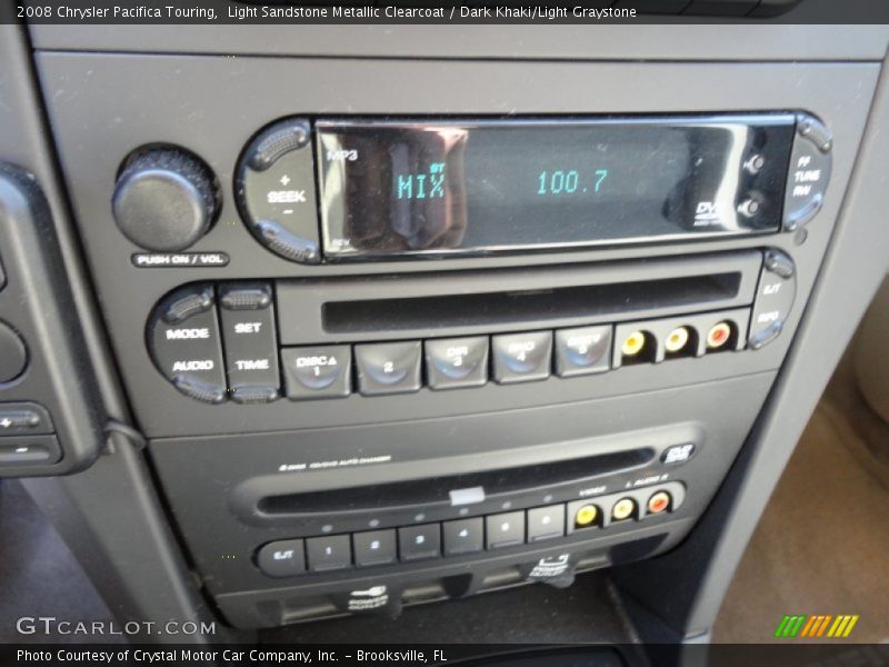 Light Sandstone Metallic Clearcoat / Dark Khaki/Light Graystone 2008 Chrysler Pacifica Touring