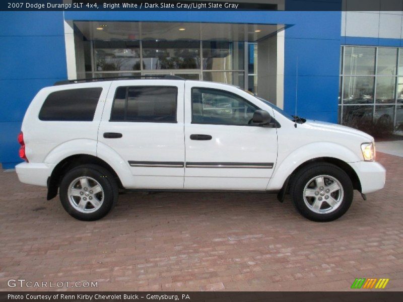Bright White / Dark Slate Gray/Light Slate Gray 2007 Dodge Durango SLT 4x4