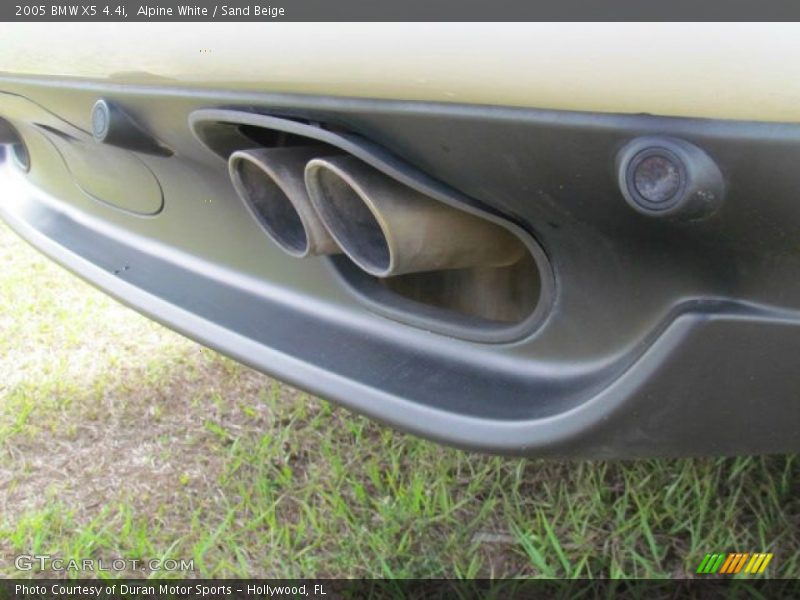 Exhaust of 2005 X5 4.4i