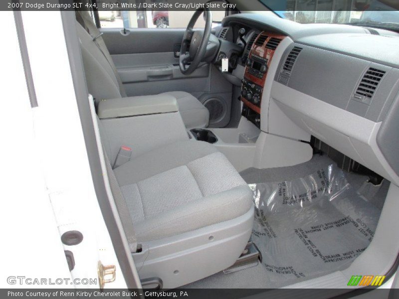 Bright White / Dark Slate Gray/Light Slate Gray 2007 Dodge Durango SLT 4x4