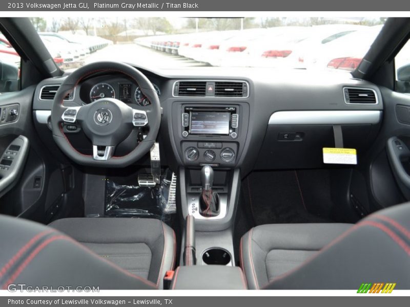 Platinum Gray Metallic / Titan Black 2013 Volkswagen Jetta GLI