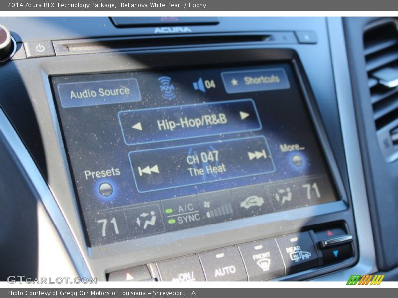 Bellanova White Pearl / Ebony 2014 Acura RLX Technology Package