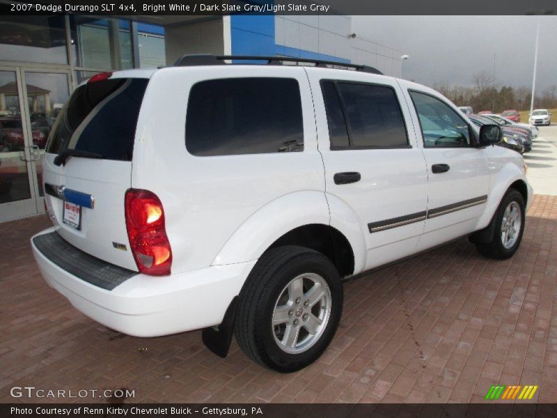 Bright White / Dark Slate Gray/Light Slate Gray 2007 Dodge Durango SLT 4x4