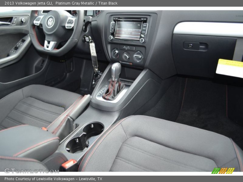 Platinum Gray Metallic / Titan Black 2013 Volkswagen Jetta GLI