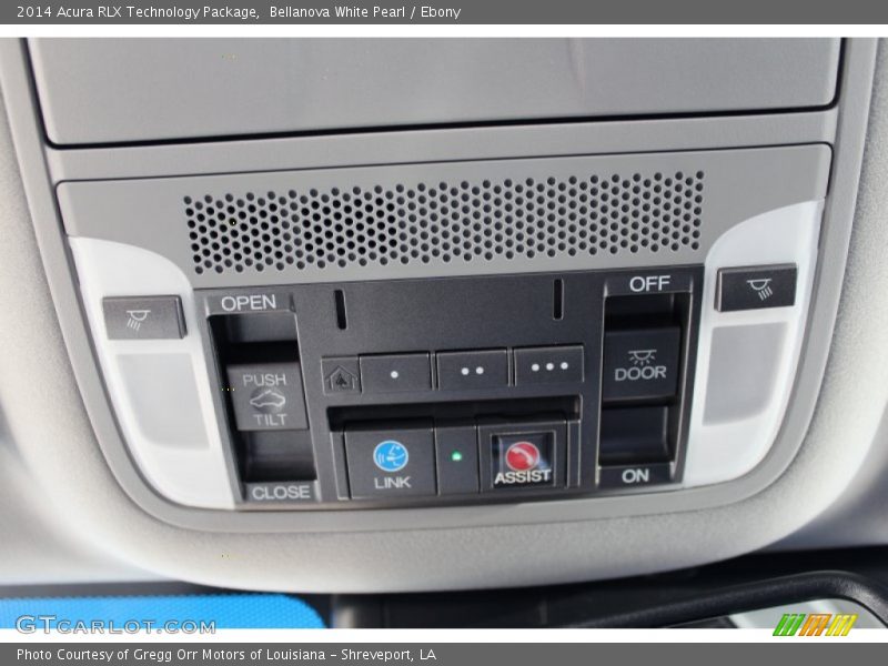 Controls of 2014 RLX Technology Package