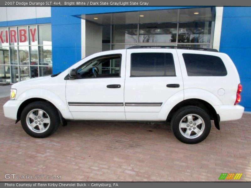 Bright White / Dark Slate Gray/Light Slate Gray 2007 Dodge Durango SLT 4x4