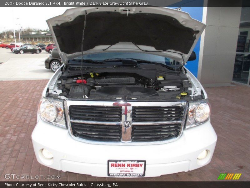 Bright White / Dark Slate Gray/Light Slate Gray 2007 Dodge Durango SLT 4x4