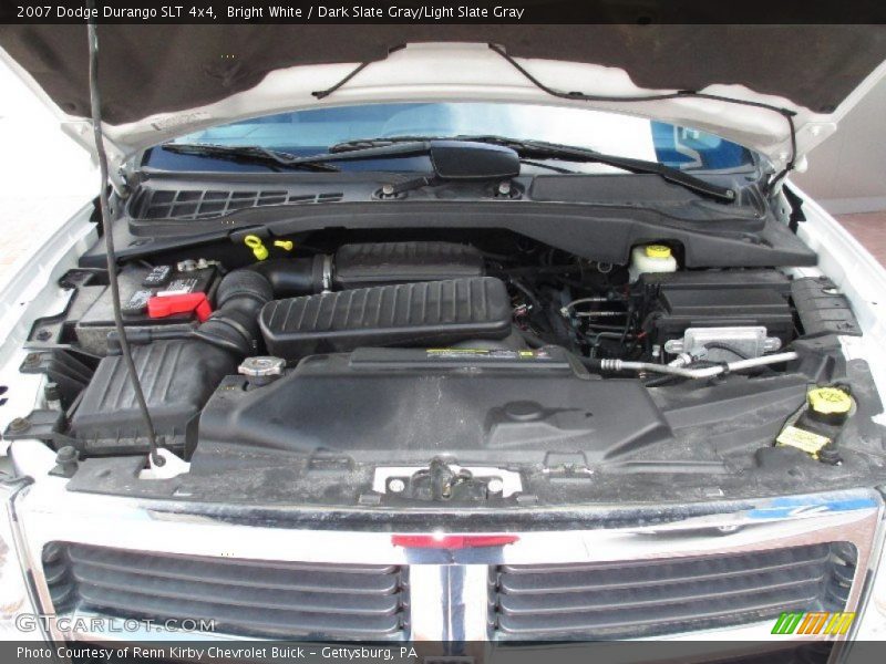 Bright White / Dark Slate Gray/Light Slate Gray 2007 Dodge Durango SLT 4x4
