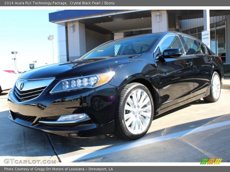 Crystal Black Pearl / Ebony 2014 Acura RLX Technology Package