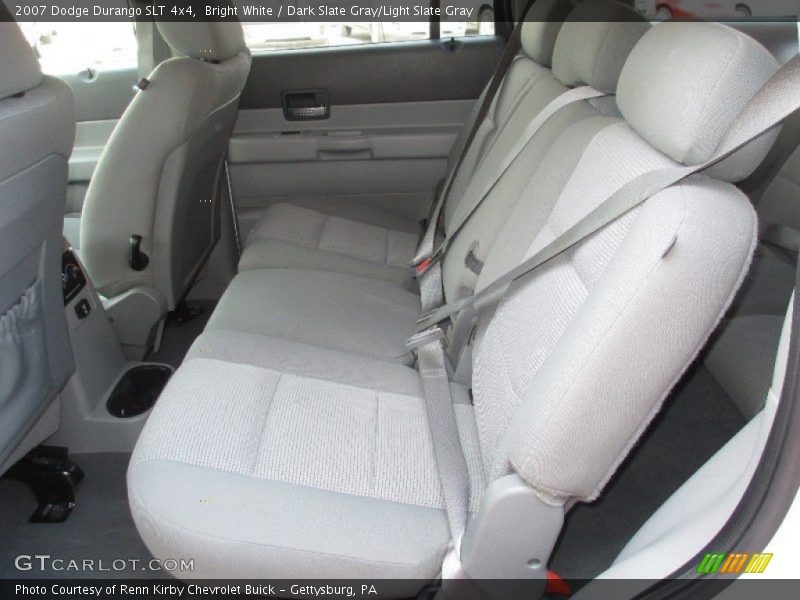 Bright White / Dark Slate Gray/Light Slate Gray 2007 Dodge Durango SLT 4x4