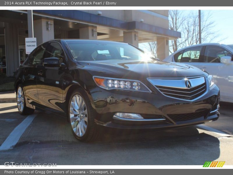 Crystal Black Pearl / Ebony 2014 Acura RLX Technology Package