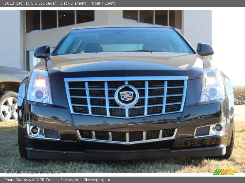 Black Diamond Tricoat / Ebony 2013 Cadillac CTS 3.6 Sedan