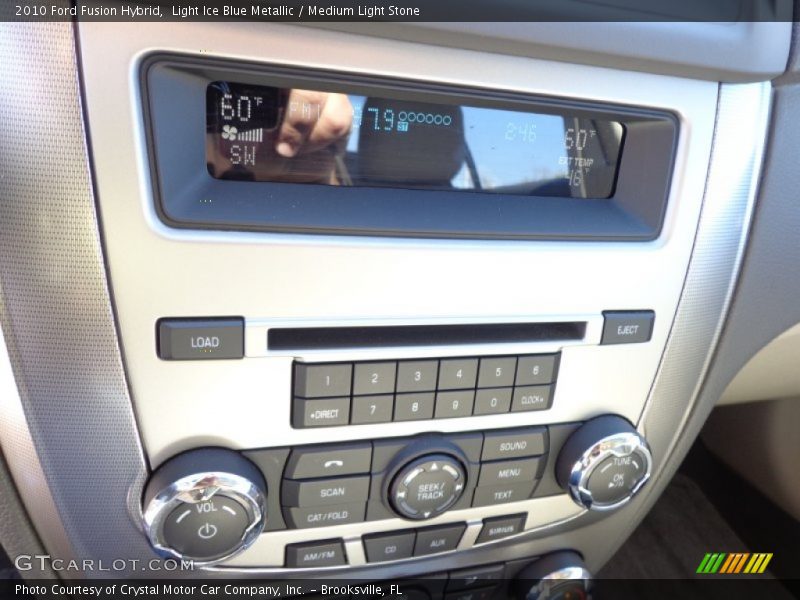 Controls of 2010 Fusion Hybrid