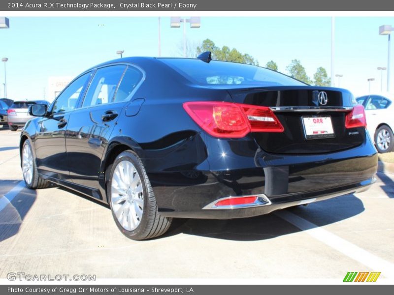 Crystal Black Pearl / Ebony 2014 Acura RLX Technology Package