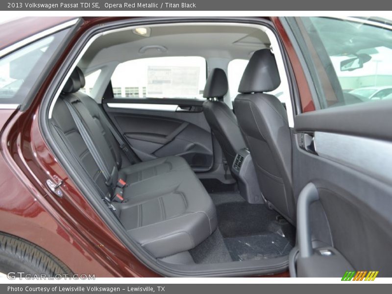 Opera Red Metallic / Titan Black 2013 Volkswagen Passat TDI SE