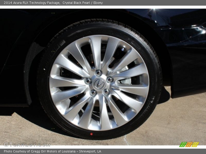 Crystal Black Pearl / Ebony 2014 Acura RLX Technology Package