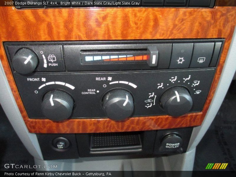 Bright White / Dark Slate Gray/Light Slate Gray 2007 Dodge Durango SLT 4x4