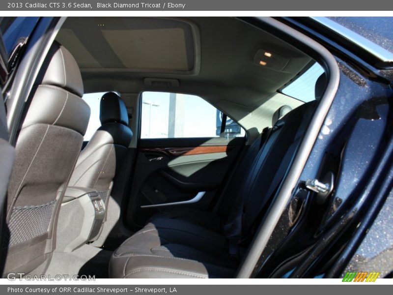 Black Diamond Tricoat / Ebony 2013 Cadillac CTS 3.6 Sedan