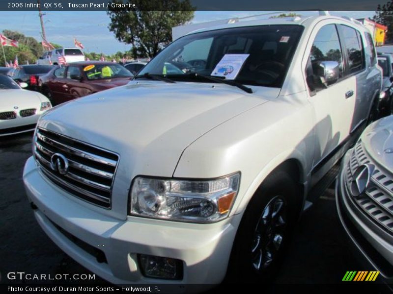 Tuscan Pearl / Graphite 2006 Infiniti QX 56