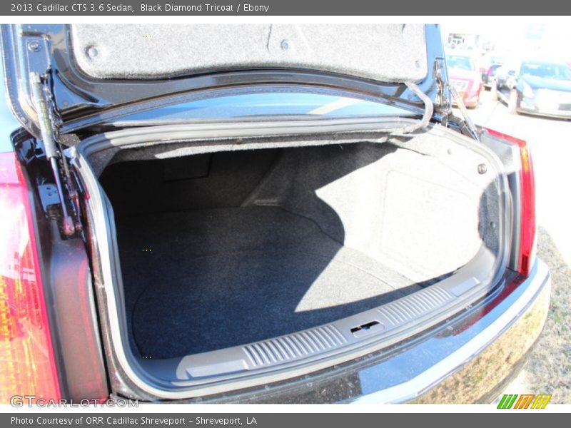 Black Diamond Tricoat / Ebony 2013 Cadillac CTS 3.6 Sedan