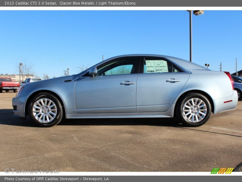  2013 CTS 3.0 Sedan Glacier Blue Metallic