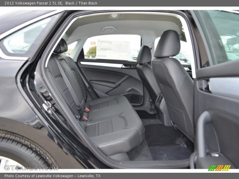 Black / Titan Black 2013 Volkswagen Passat 2.5L SE