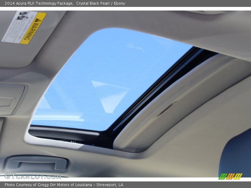 Crystal Black Pearl / Ebony 2014 Acura RLX Technology Package