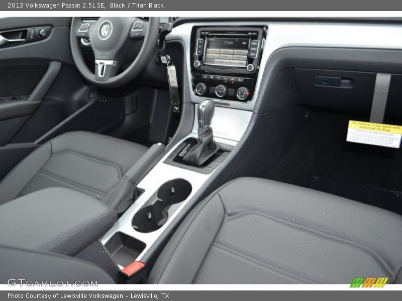 Black / Titan Black 2013 Volkswagen Passat 2.5L SE