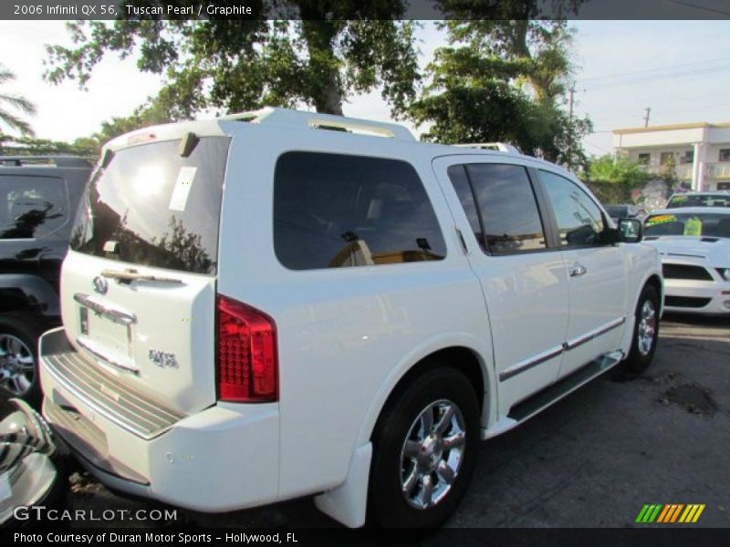 Tuscan Pearl / Graphite 2006 Infiniti QX 56