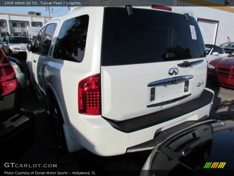 Tuscan Pearl / Graphite 2006 Infiniti QX 56