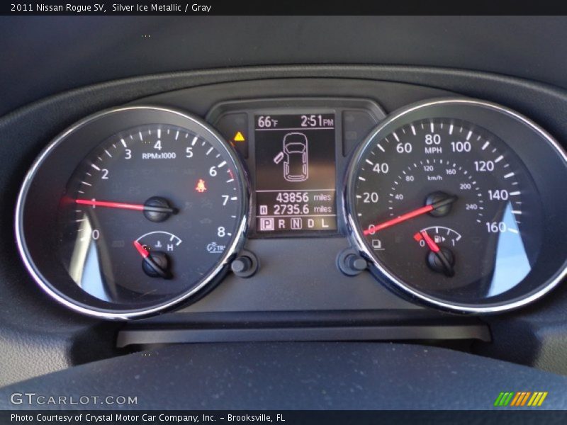  2011 Rogue SV SV Gauges