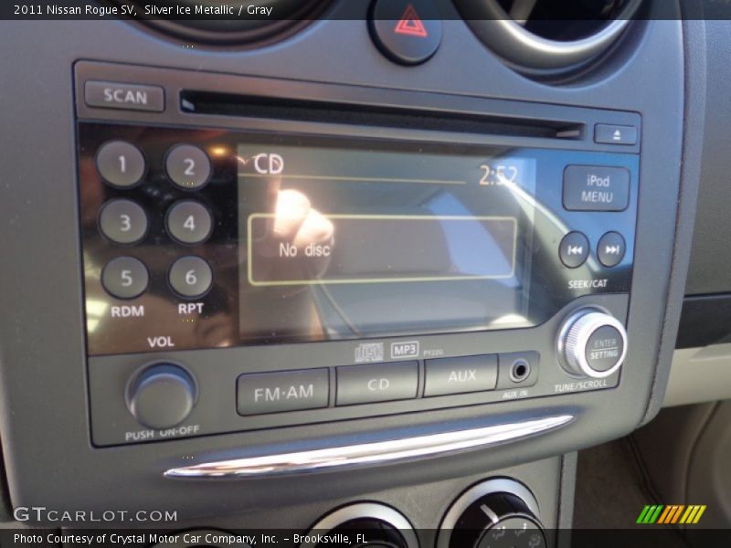 Controls of 2011 Rogue SV