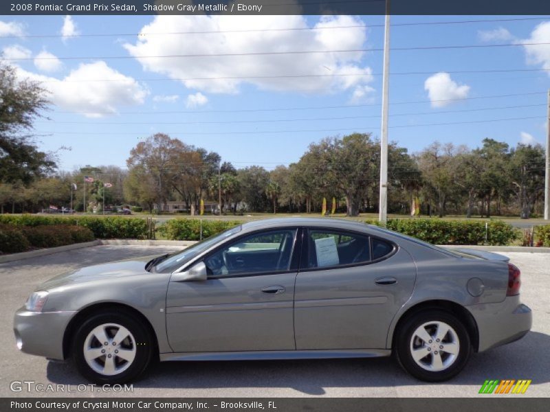  2008 Grand Prix Sedan Shadow Gray Metallic