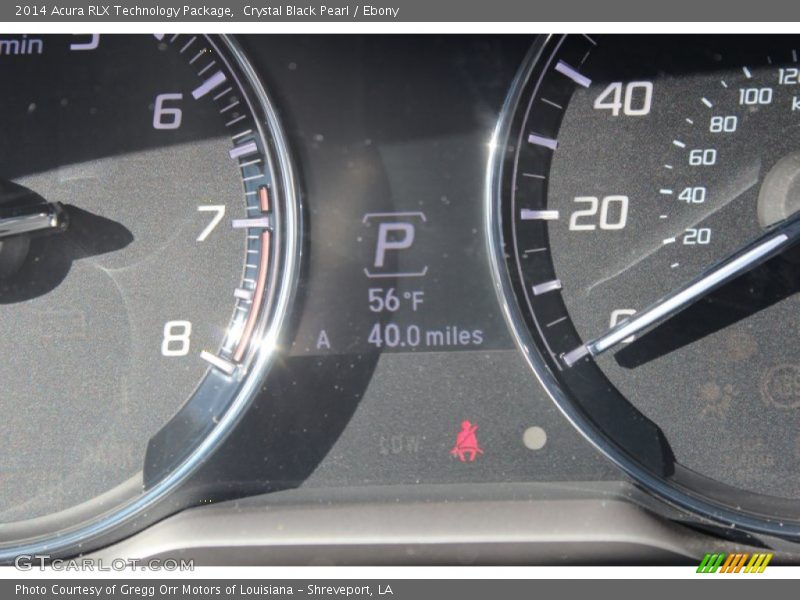 Crystal Black Pearl / Ebony 2014 Acura RLX Technology Package