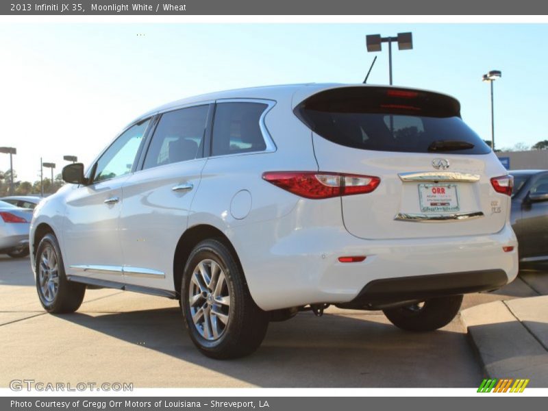 Moonlight White / Wheat 2013 Infiniti JX 35