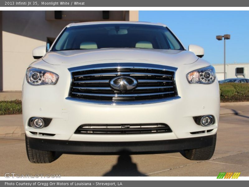 Moonlight White / Wheat 2013 Infiniti JX 35