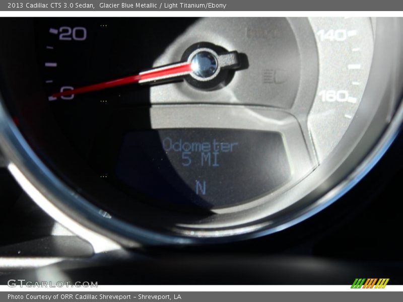 Glacier Blue Metallic / Light Titanium/Ebony 2013 Cadillac CTS 3.0 Sedan