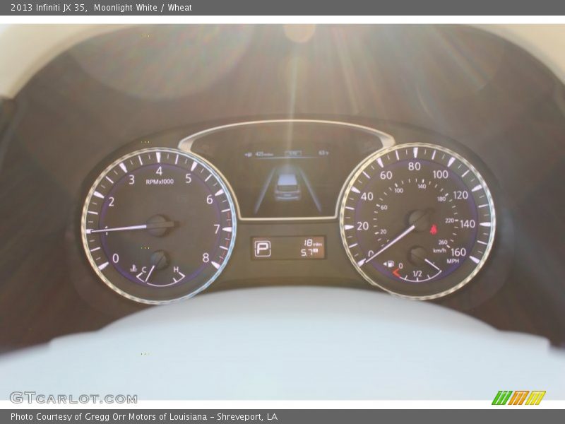Moonlight White / Wheat 2013 Infiniti JX 35