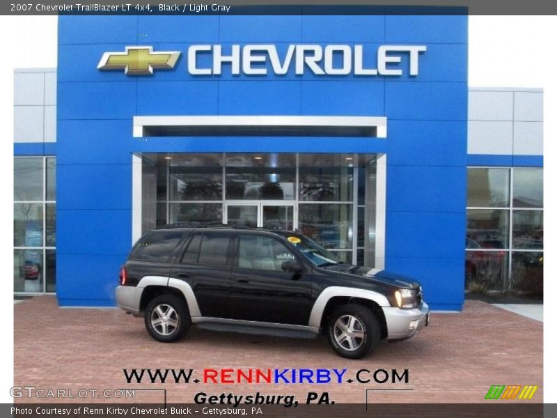 Black / Light Gray 2007 Chevrolet TrailBlazer LT 4x4
