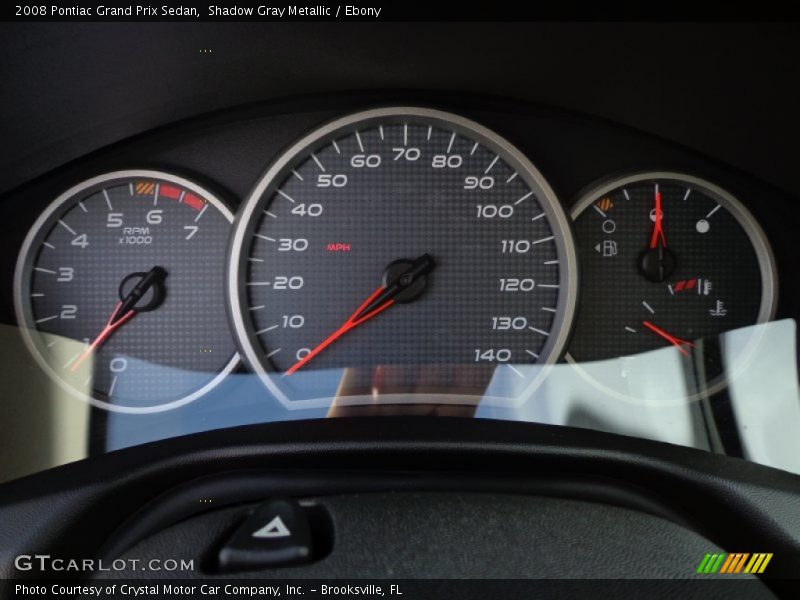  2008 Grand Prix Sedan Sedan Gauges