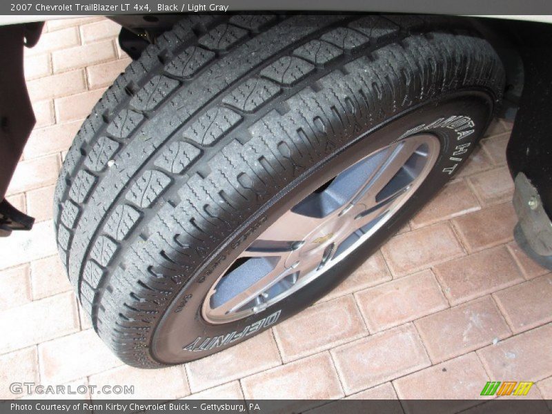 Black / Light Gray 2007 Chevrolet TrailBlazer LT 4x4