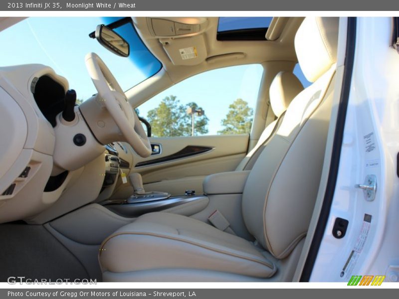 Moonlight White / Wheat 2013 Infiniti JX 35