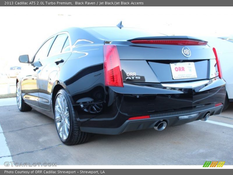 Black Raven / Jet Black/Jet Black Accents 2013 Cadillac ATS 2.0L Turbo Premium